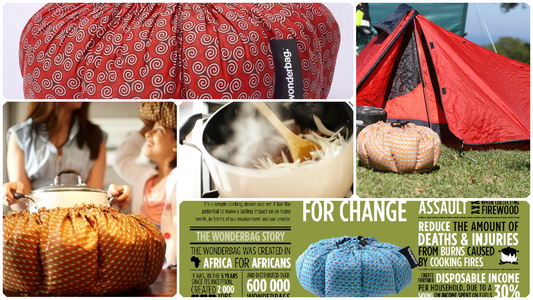 Wonderbag grønn medium